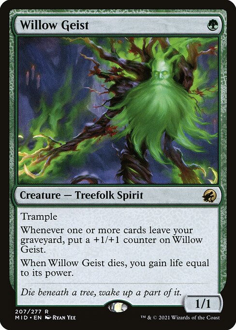 Willow Geist - Innistrad: Midnight Hunt - 207