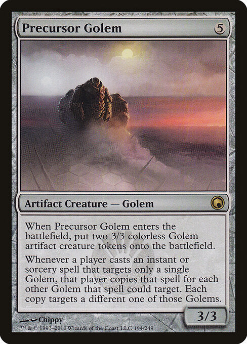 Precursor Golem - Scars of Mirrodin - 194