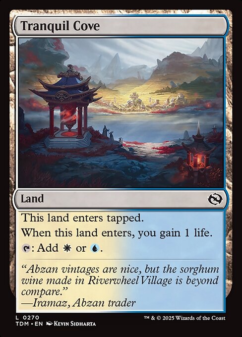 Tranquil Cove - Tarkir: Dragonstorm - 270