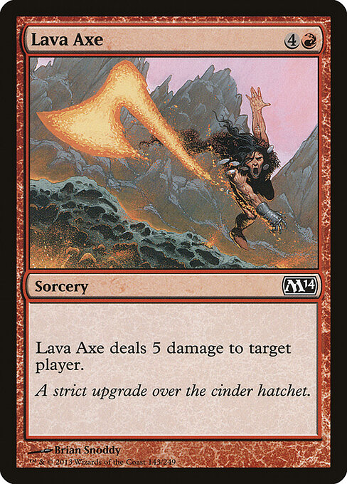 Lava Axe - Magic 2014 - 143