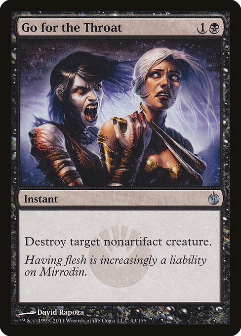 Go for the Throat - Mirrodin Besieged - 43