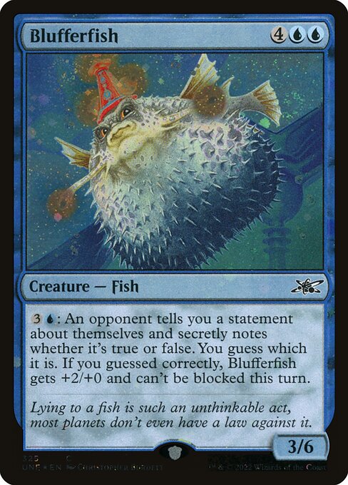 Blufferfish - Unfinity - 325