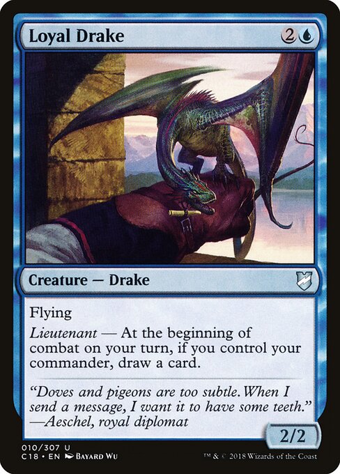 Loyal Drake - Commander 2018 - 10