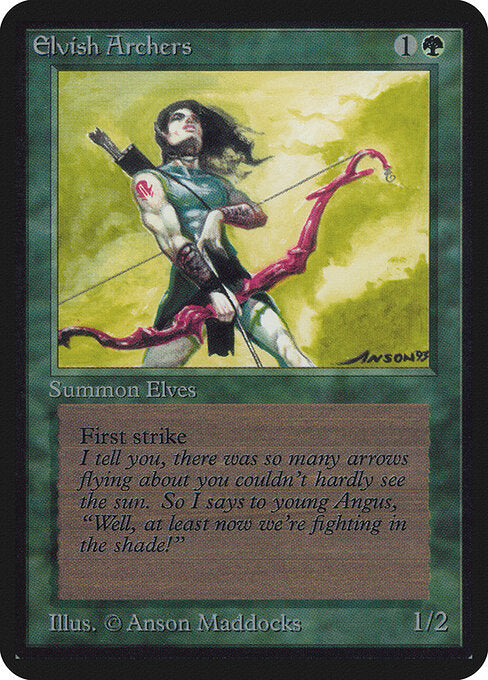 Elvish Archers - Limited Edition Alpha - 191