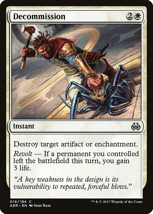 Decommission - Aether Revolt - 16