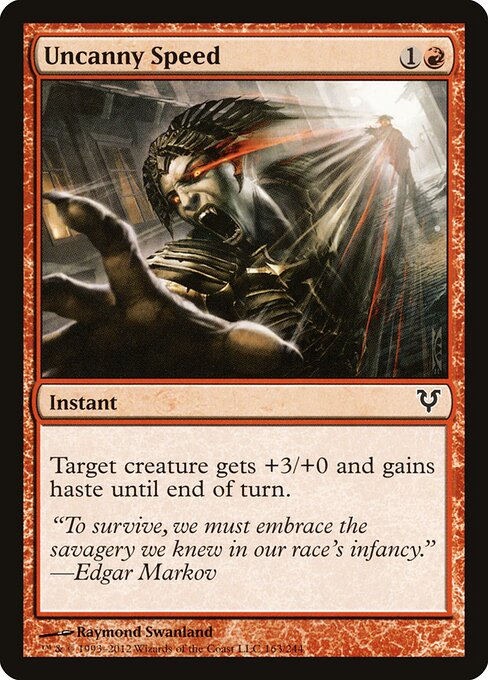 Uncanny Speed - Avacyn Restored - 163
