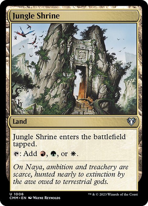 Jungle Shrine - Commander Masters - 1006