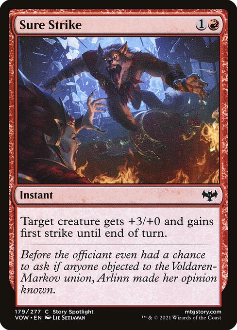 Sure Strike - Innistrad: Crimson Vow - 179