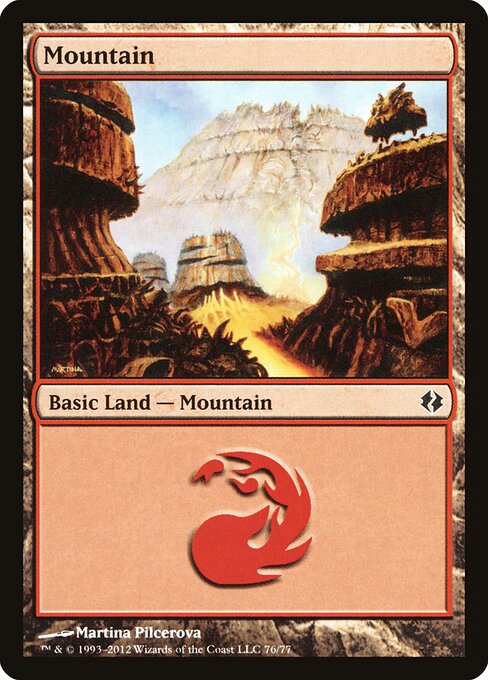 Mountain - Duel Decks: Venser vs. Koth - 76