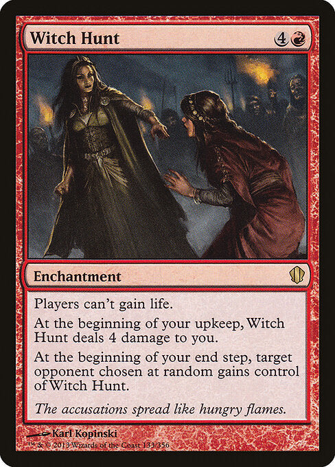 Witch Hunt - Commander 2013 - 133