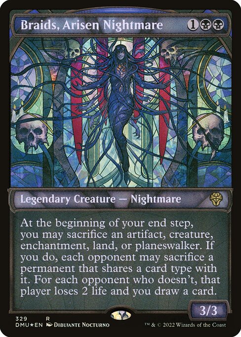 Braids, Arisen Nightmare - Dominaria United - 329