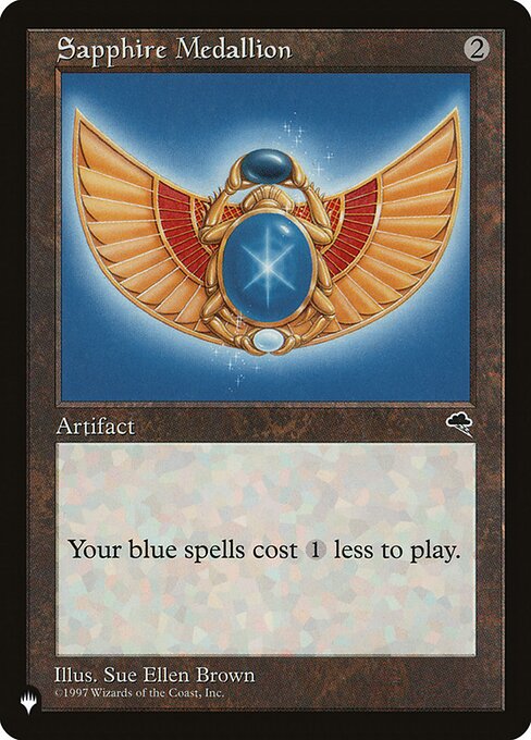 Sapphire Medallion - The List - TMP-306