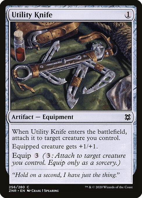 Utility Knife - Zendikar Rising - 256