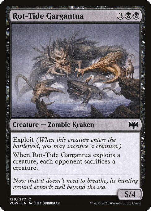 Rot-Tide Gargantua - Innistrad: Crimson Vow - 129