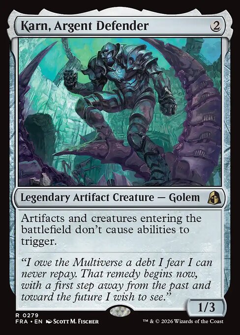 Karn, Argent Defender - Reality Fracture - 279