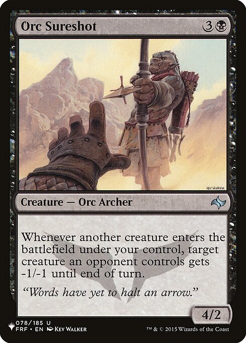 Orc Sureshot - The List - FRF-78