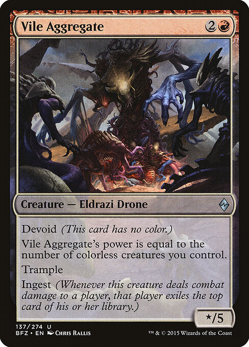 Vile Aggregate - Battle for Zendikar - 137