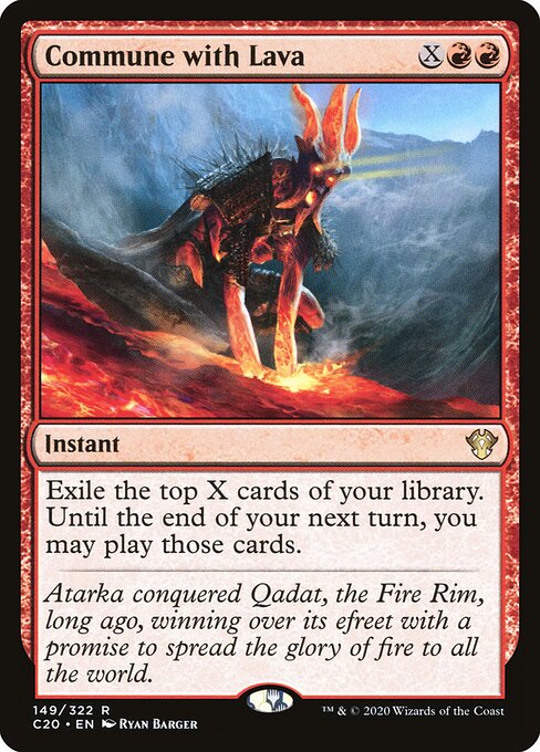 Commune with Lava - Commander 2020 - 149