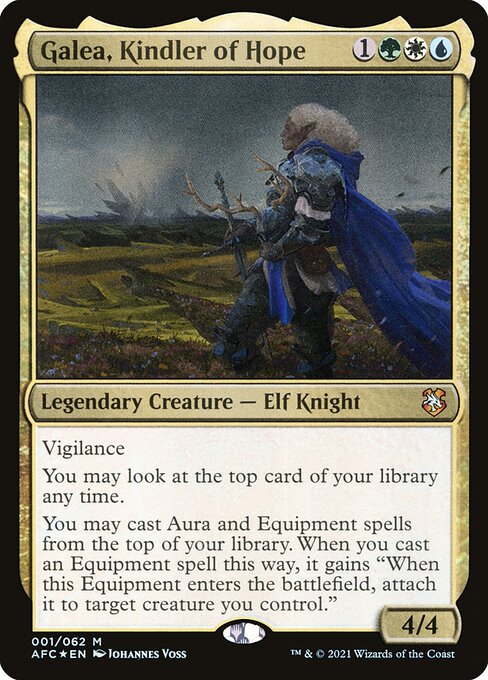 Galea, Kindler of Hope - Forgotten Realms Commander - 1