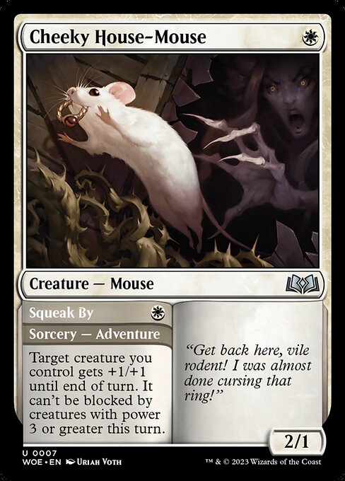 Cheeky House-Mouse // Squeak By - Wilds of Eldraine - 7