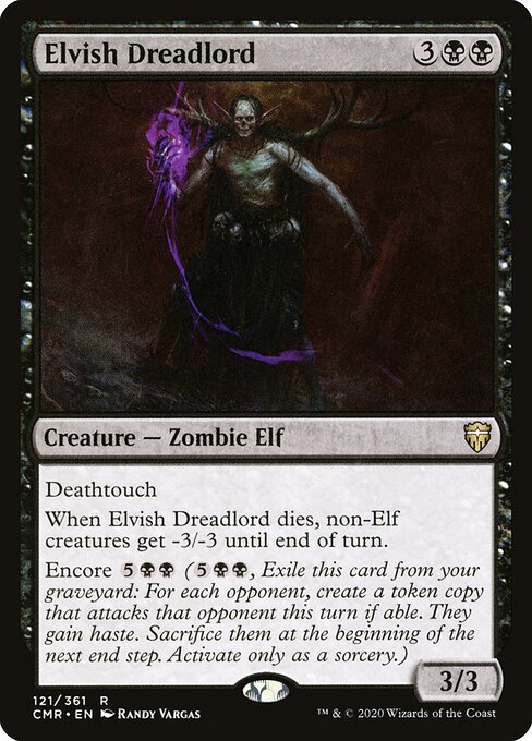 Elvish Dreadlord - Commander Legends - 121