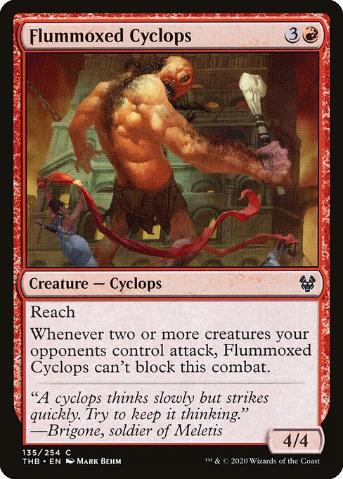 Flummoxed Cyclops - Theros Beyond Death - 135