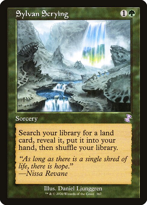 Sylvan Scrying - Time Spiral Remastered - 367