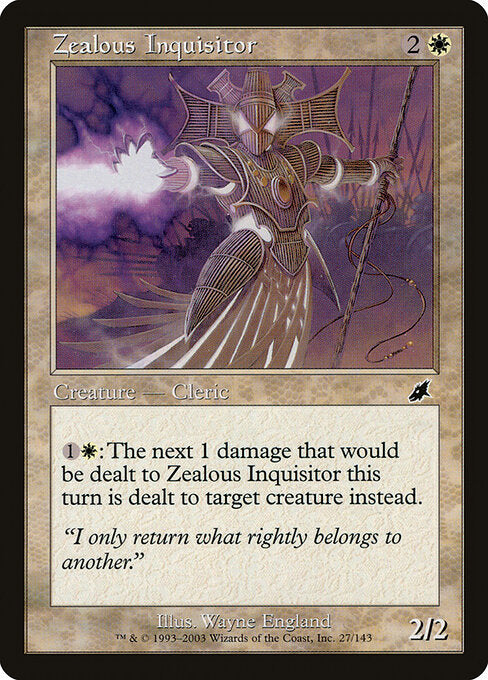 Zealous Inquisitor - Scourge - 27
