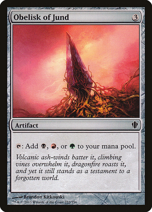 Obelisk of Jund - Commander 2013 - 252