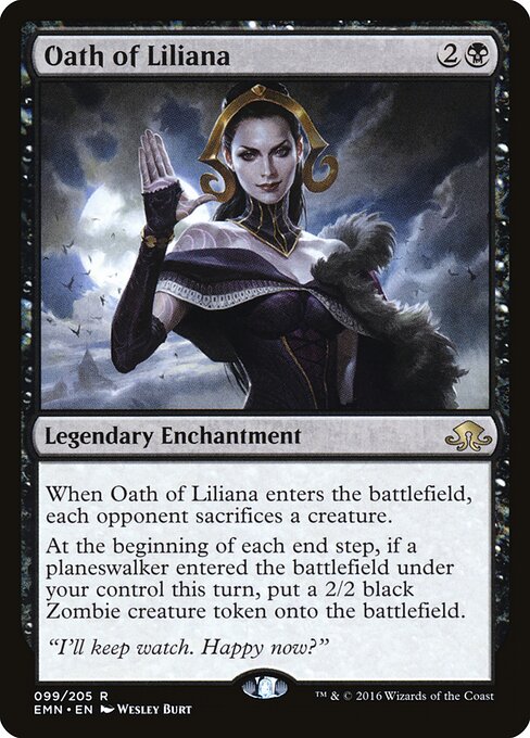 Oath of Liliana - Eldritch Moon - 99