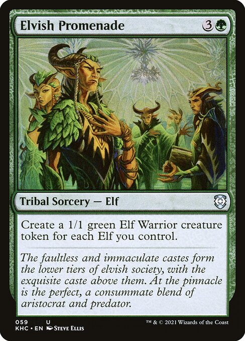 Elvish Promenade - Kaldheim Commander - 59