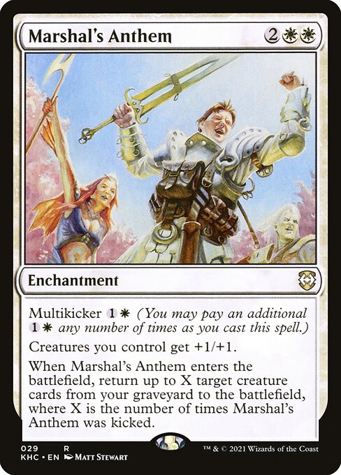 Marshal's Anthem - Kaldheim Commander - 29