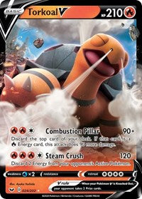 Torkoal V - SWSH01: Sword & Shield Base Set - 024/202
