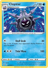 Cloyster - SWSH01: Sword & Shield Base Set - 041/202