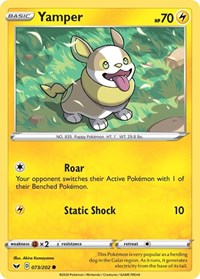 Yamper (073) - SWSH01: Sword & Shield Base Set - 073/202