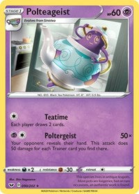Polteageist - SWSH01: Sword & Shield Base Set - 090/202