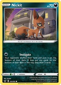 Nickit - SWSH01: Sword & Shield Base Set - 125/202