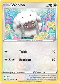 Wooloo (153) - SWSH01: Sword & Shield Base Set - 153/202
