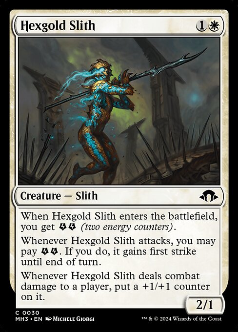 Hexgold Slith - Modern Horizons 3 - 30