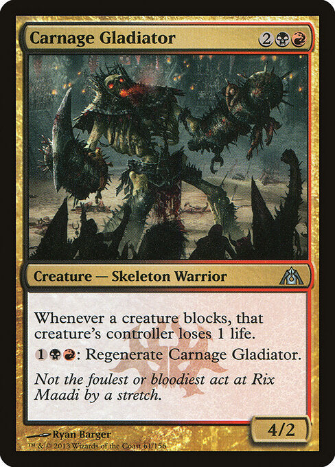 Carnage Gladiator - Dragon's Maze - 61