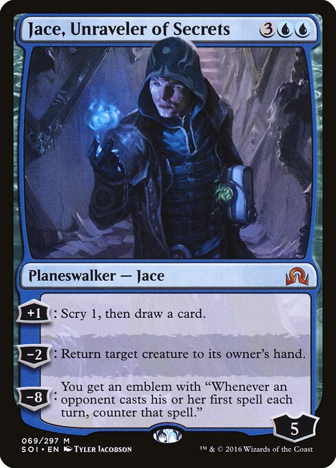Jace, Unraveler of Secrets - Shadows over Innistrad - 69