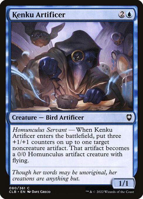 Kenku Artificer - Commander Legends: Battle for Baldur's Gate - 80