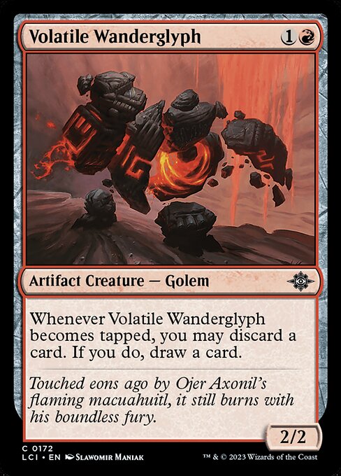 Volatile Wanderglyph - The Lost Caverns of Ixalan - 172