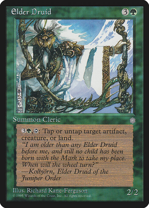 Elder Druid - Ice Age - 232