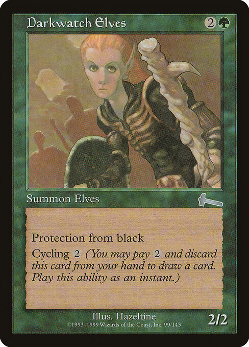 Darkwatch Elves - Urza's Legacy - 99