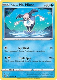 Galarian Mr. Mime - SWSH02: Rebel Clash - 037/192