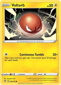 Voltorb - SWSH02: Rebel Clash - 056/192