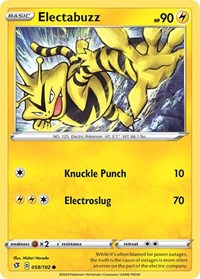 Electabuzz - SWSH02: Rebel Clash - 058/192