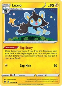 Luxio - SWSH02: Rebel Clash - 061/192