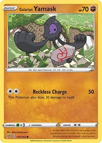 Galarian Yamask - SWSH02: Rebel Clash - 101/192